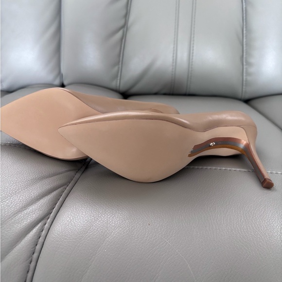 Sam Edelman Hazel Pointed Toe Nude Pump 4” Heels Retails $150 Size 7M NIB - Picture 7 of 7
